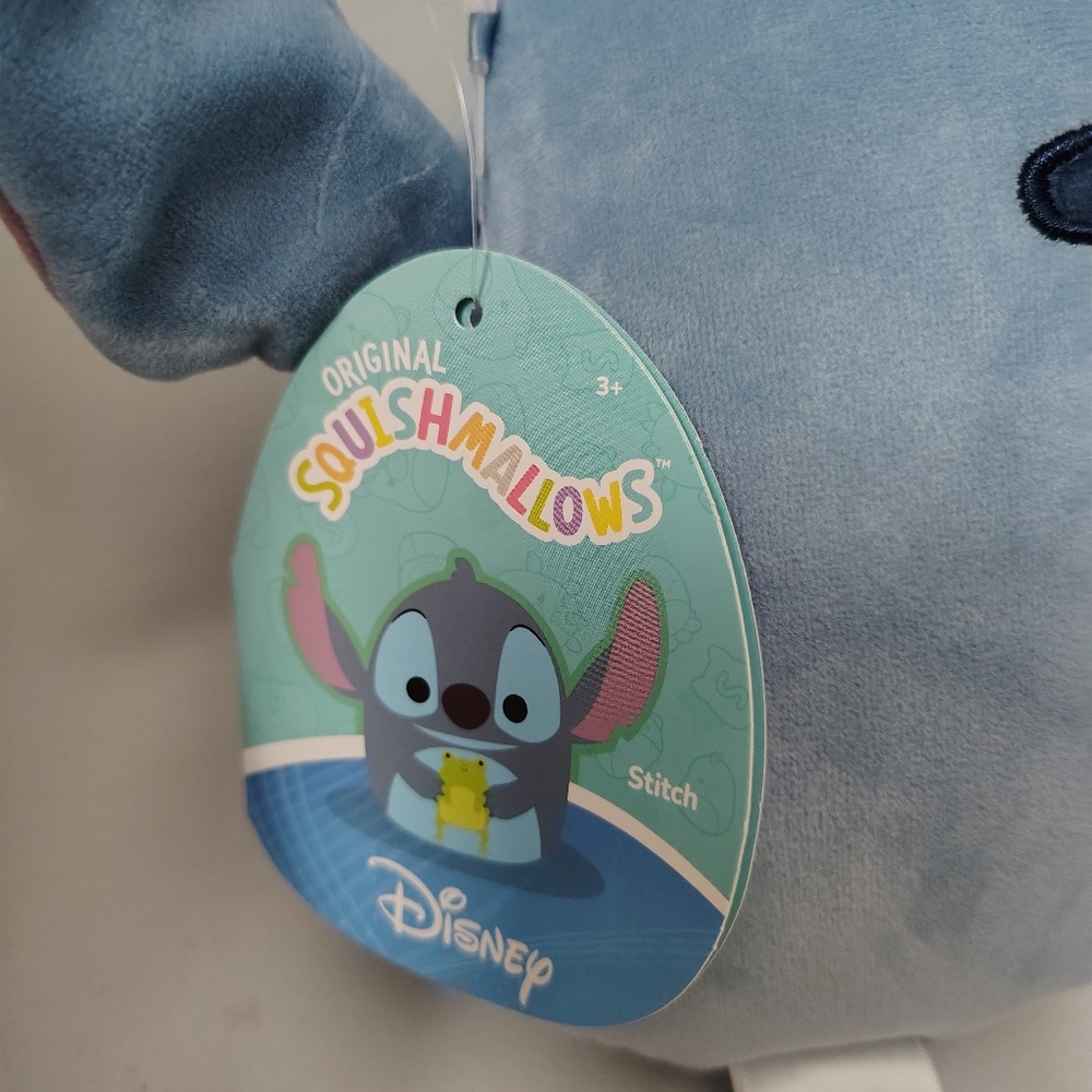 NWT Original Squishmallow 6.5 "Stitch" w/Frog Kelly Toys - Picture 10 of 10